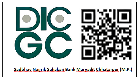 Sadbhav Nagrik Sahakari Bank Maryadit Chhatarpur is Registered with DICGC
